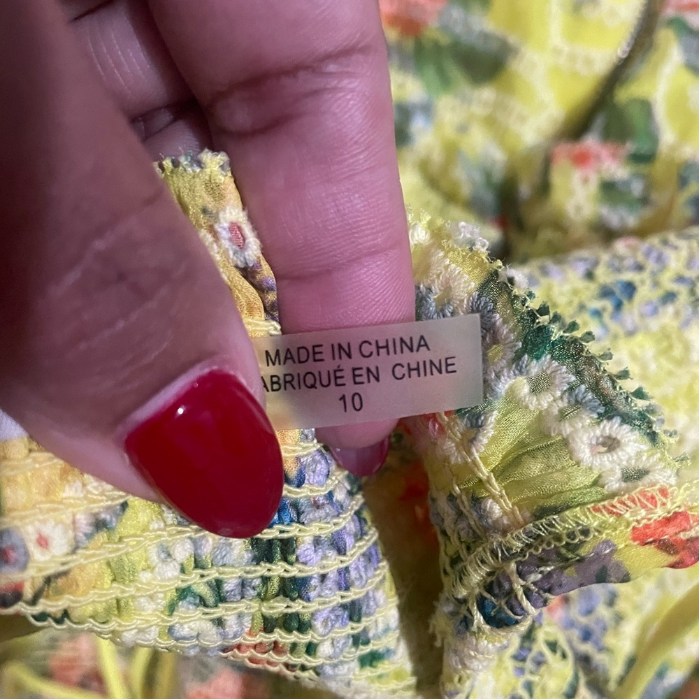 Alice + Olivia Vibrant Floral Maxi Dress - Picture 6 of 16